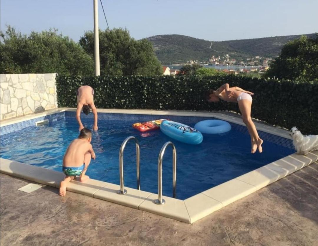 Villa Croatia Sea View With Heated Pool Vinisce Exterior photo